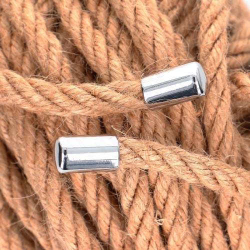 Kink Hemp Rope 10 M with Metal Head