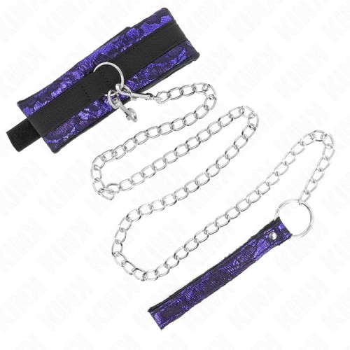 Elegant Kink Velvet Lace Collar