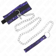 Elegant Kink Velvet Lace Collar