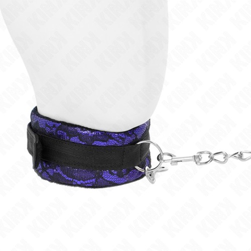 Elegant Kink Velvet Lace Collar