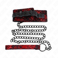 Kink Leather Collar with Leash