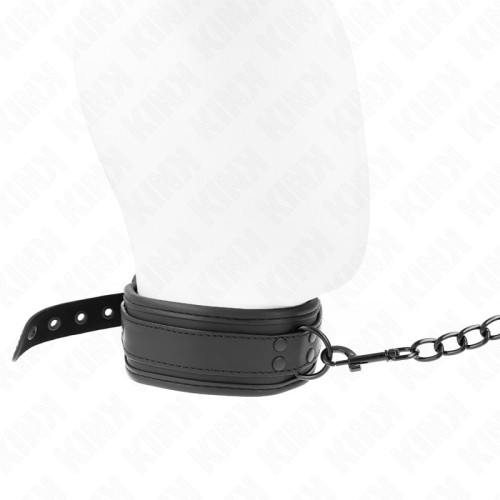 Kink Crotchless Collar with Leash 78 cm