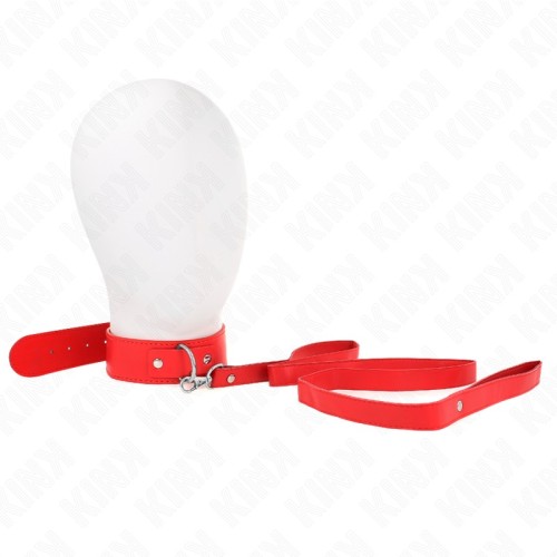 Kink Adjustable Collar with Leash | Control & Elegance