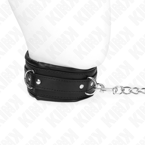 Kink Collar with Adjustable Leash for BDSM Play