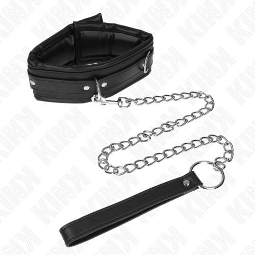Kink Collar with Adjustable Leash for BDSM Play
