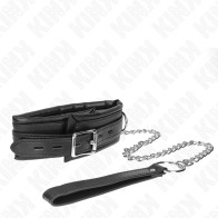 Kink Collar with Adjustable Leash for BDSM Play