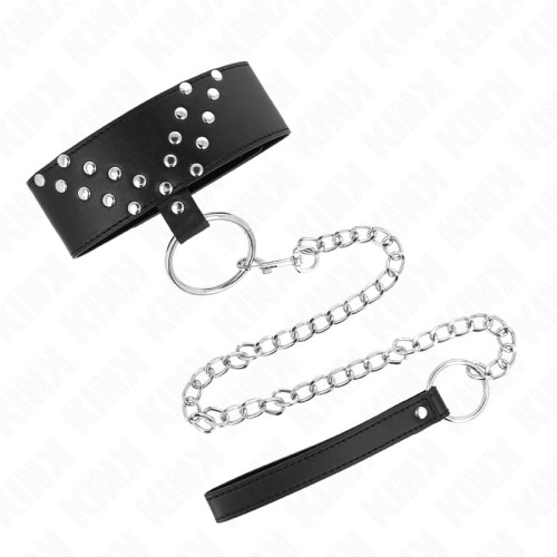 Kink Adjustable Collar with Leash - Control & Style