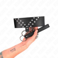 Kink Adjustable Collar with Leash - Control & Style