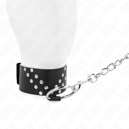 Kink Adjustable Collar with Leash - Control & Style