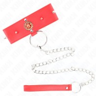 Kink Diamond Collar with Leash