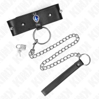 Elegant Kink Collar with Leash