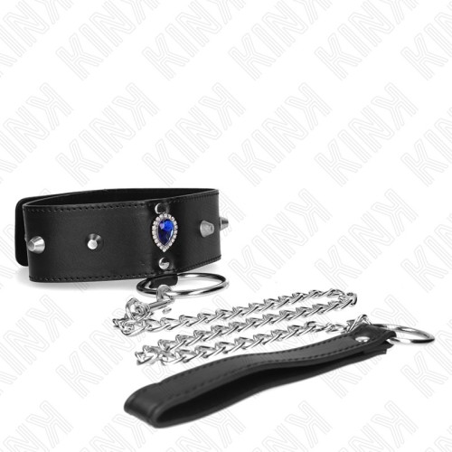 Elegant Kink Collar with Leash