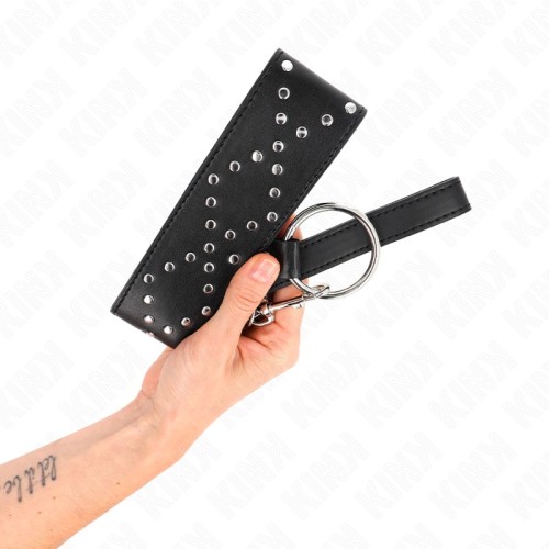Kink Studded Collar 65 cm Leash - Control and Elegance