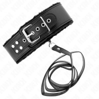 Kink Adjustable Spike Collar with Leash