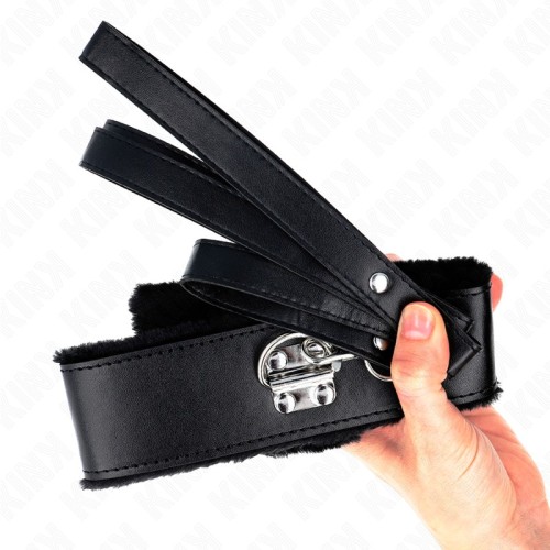 Kink Adjustable Spike Collar with Leash