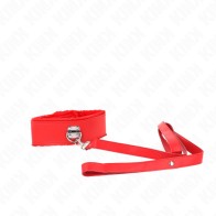 Kink Collar Ajustable Con Correa Roja Para Control Máximo