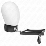 Kink - Collar Con Correa De Piel Negro Ajustable