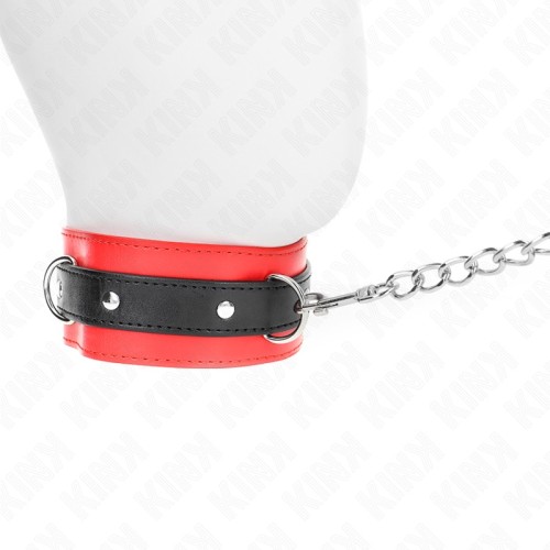 Kink Red Collar and Leash Set