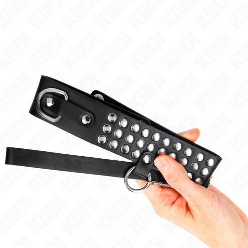 Kink Adjustable Collar and Leash for Dominance Play