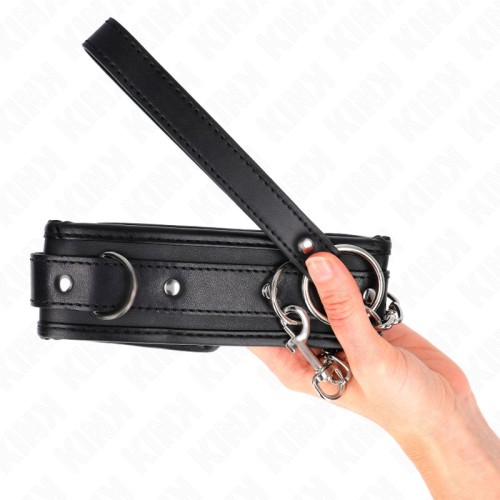 Kink Basic Collar with Leash for Elegant Control