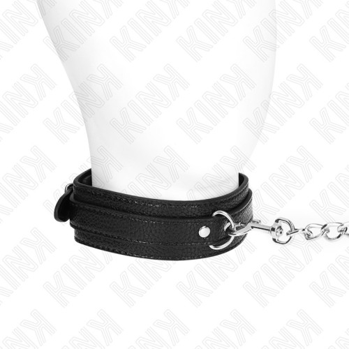 Kink Snake Pattern Collar With Leash 65 Cm - Elevate Your Play