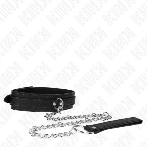Kink Snake Pattern Collar With Leash 65 Cm - Elevate Your Play