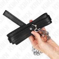 Kink Snake Pattern Collar With Leash 65 Cm - Elevate Your Play