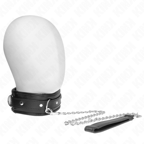Kink Adjustable Collar with Leash - Control & Elegance