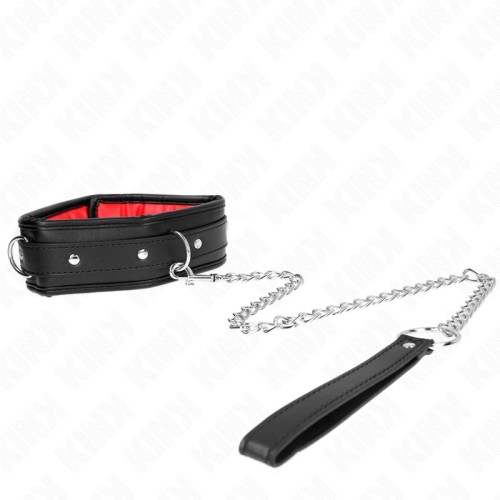 Kink Adjustable Collar with Leash - Control & Elegance
