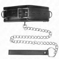 Kink Adjustable Collar with Leash - Control & Elegance