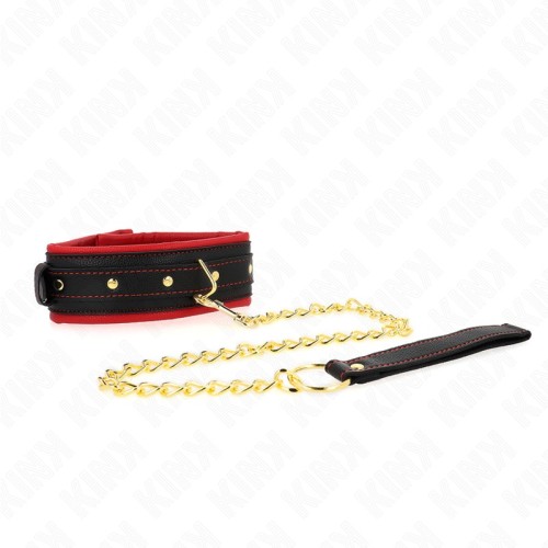 Kink Adjustable Smooth Fabric Collar and Leash