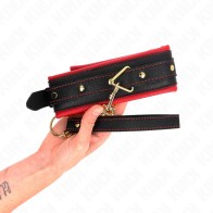 Kink Adjustable Smooth Fabric Collar and Leash