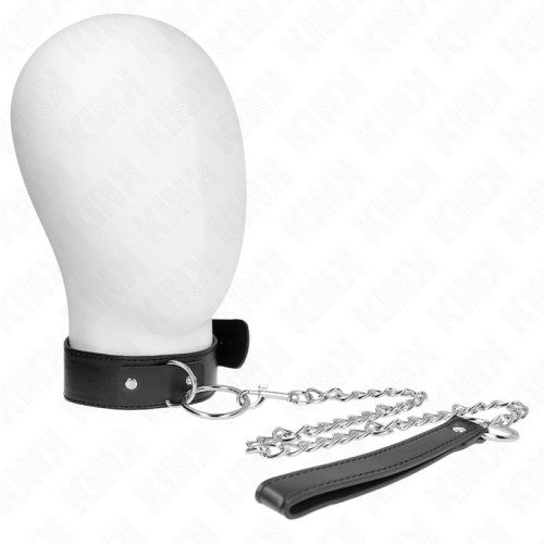 Kink Adjustable Basic Collar with Leash Model 4