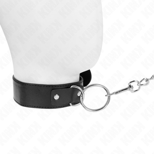 Kink Adjustable Basic Collar with Leash Model 4