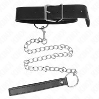 Kink Adjustable Basic Collar with Leash Model 4