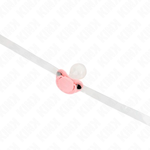 Kink Pacifier Gag - Adjustable Pink