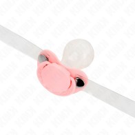 Kink Pacifier Gag - Adjustable Pink