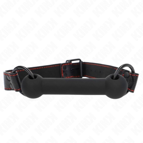 Bone Gag with Adjustable Strap Kink