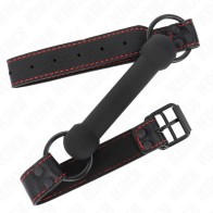 Bone Gag with Adjustable Strap Kink