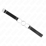 Kink Red Bone Shaped Gag - Playful BDSM Accessory