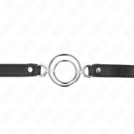 Kink Gag with Multi-Rings Black - BDSM Toys