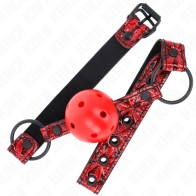 Kink Diamond Pattern Ball Gag for BDSM Play