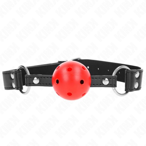 Kink Breathable Ball Gag - Enhanced BDSM Experience
