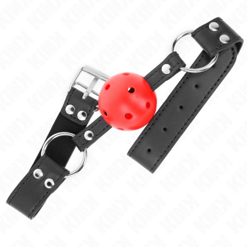Kink Breathable Ball Gag - Enhanced BDSM Experience