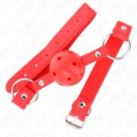 KINK Breathable Ball Gag Model 1 Red