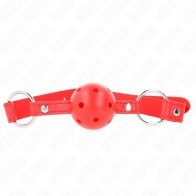 KINK Breathable Ball Gag Model 1 Red