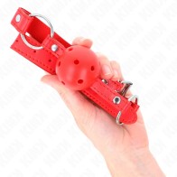 KINK Breathable Ball Gag Model 1 Red