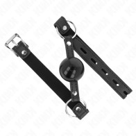 Kink Ball Gag 4 cm with Lock