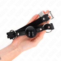 Kink Ball Gag 4 cm with Lock