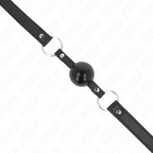 Kink Ball Gag 4 cm with Lock